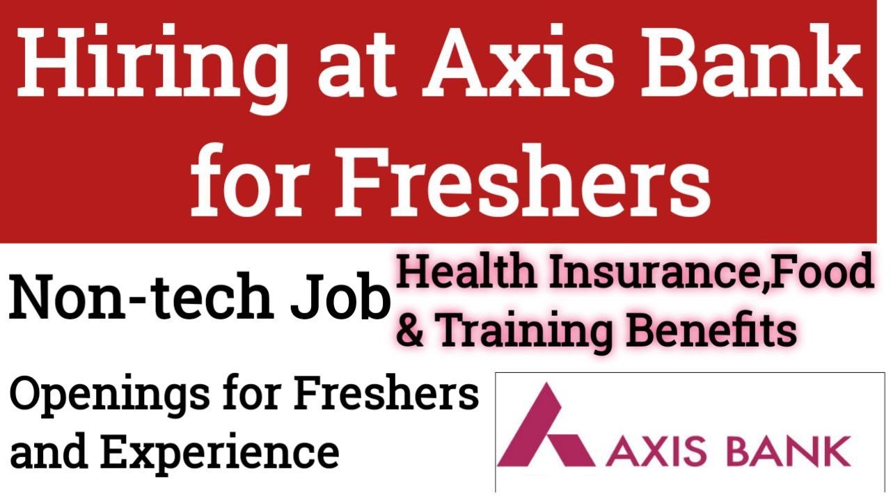 New Job Alert | Axis Bank vacancy 2022 | for Fresher  #jobs