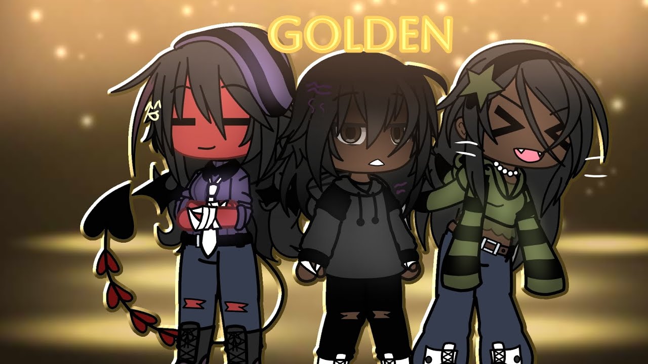 Golden ✨️💛🖤 || Glmv || inspiration kpop demon hunters! || Special video