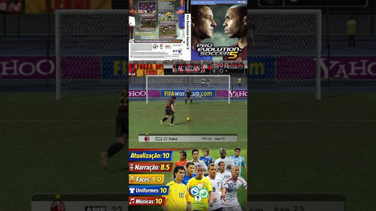 Pro Evolution Soccer 5 Copa do Mundo 2006 MOD PS2 🇩🇪⚽ | WEShop Gr&aacute;tis + Torcida Insana | Download