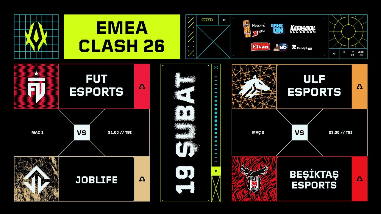 FUT 🆚 JL — ULF 🆚 BJK | EMEA Clash — Upper Round 1