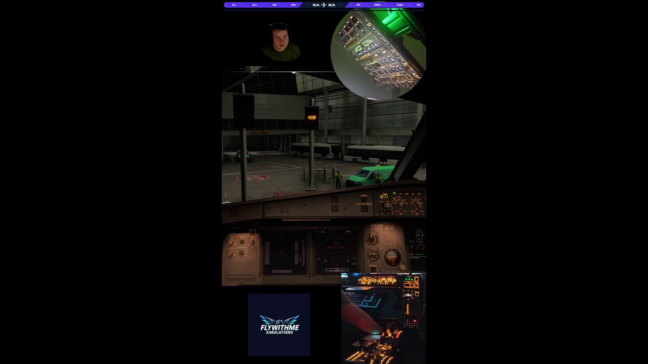 Full Night Flight on VATSIM | British Airways A319 | MSFS 2024 | LGW to DUB (Portrait)