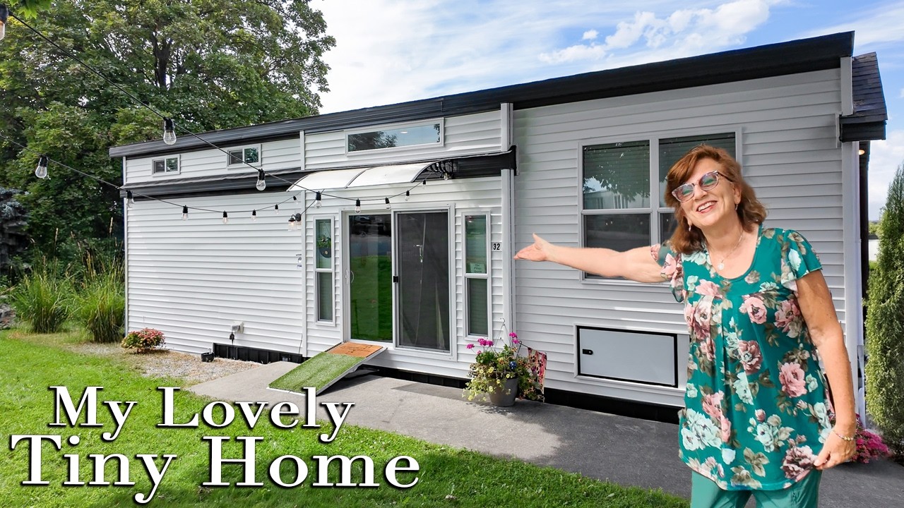 She took her down payment and bought a luxury Tiny Home w/ cash