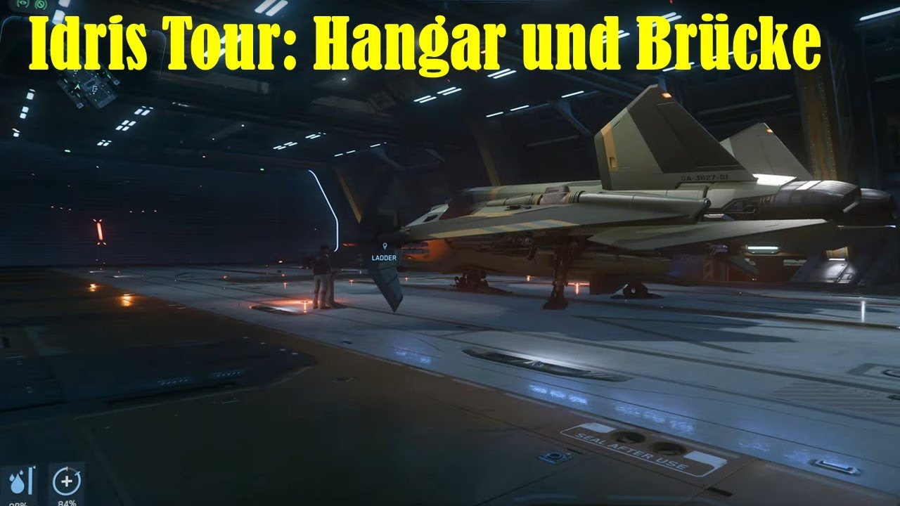 Star Citizen: Eine Tour durch die Idris (mit Hangar und Brücke)