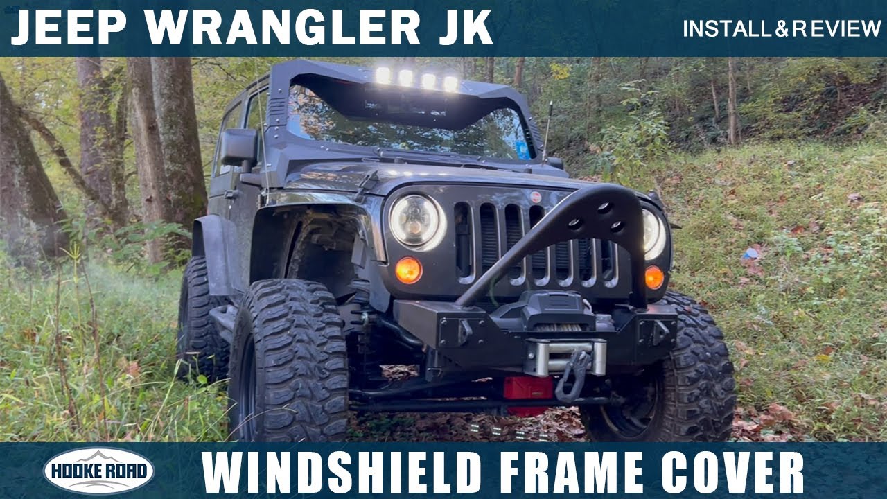 How to Build Your Jeep Wrangler | Windshield Frame Cover | Install & Review