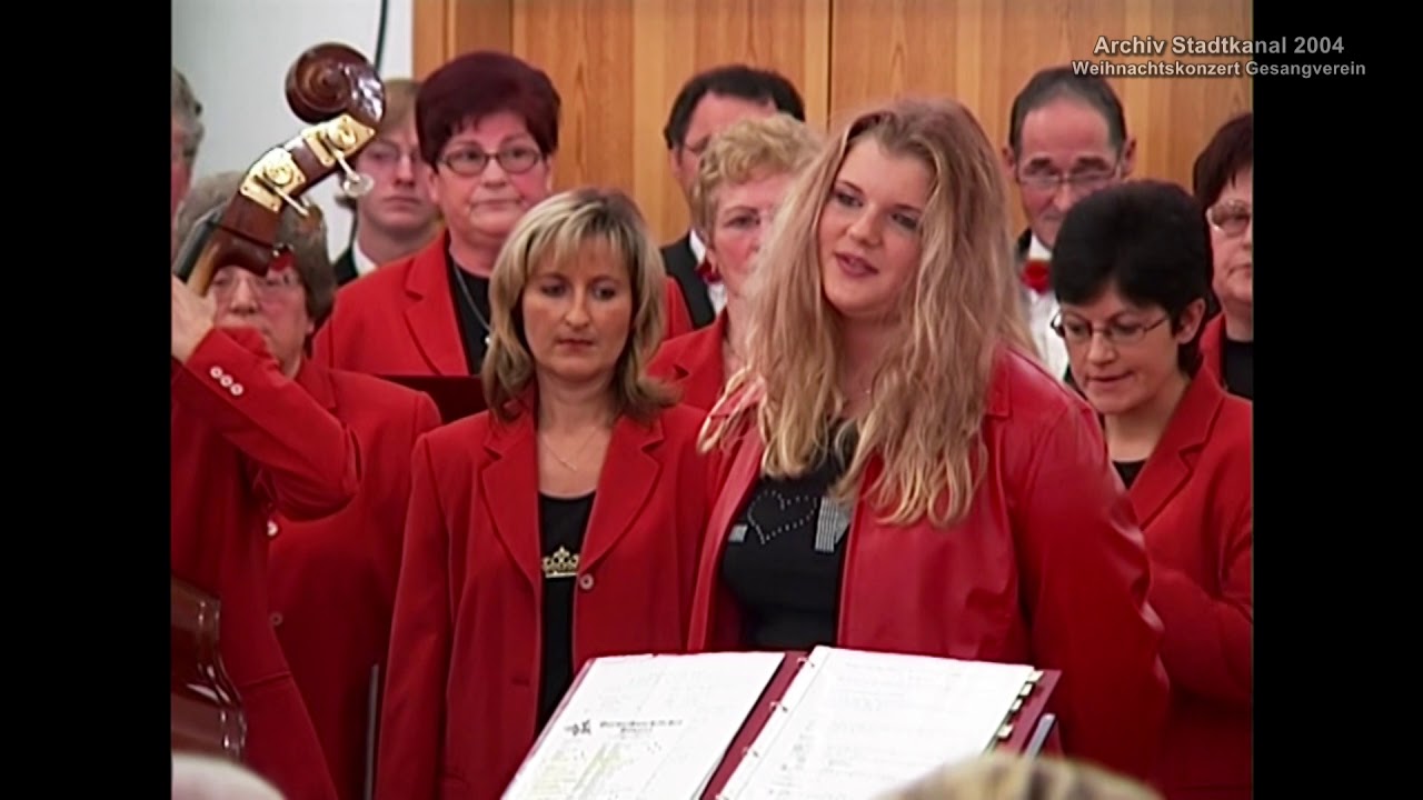Festmusik zur Weihnachtszeit mit Orchestervereinigung Steinach-Lauscha im Jahr 2004.