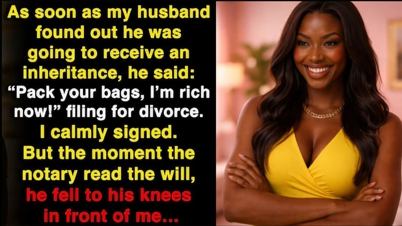 After the inheritance, he kicked me out- “I don’t need you anymore — I’m rich now!”