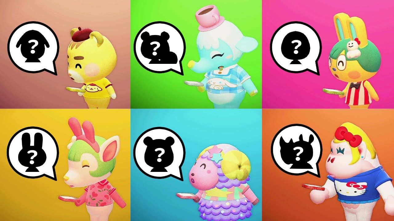 Sanrio Villagers' Best Friends (different species)