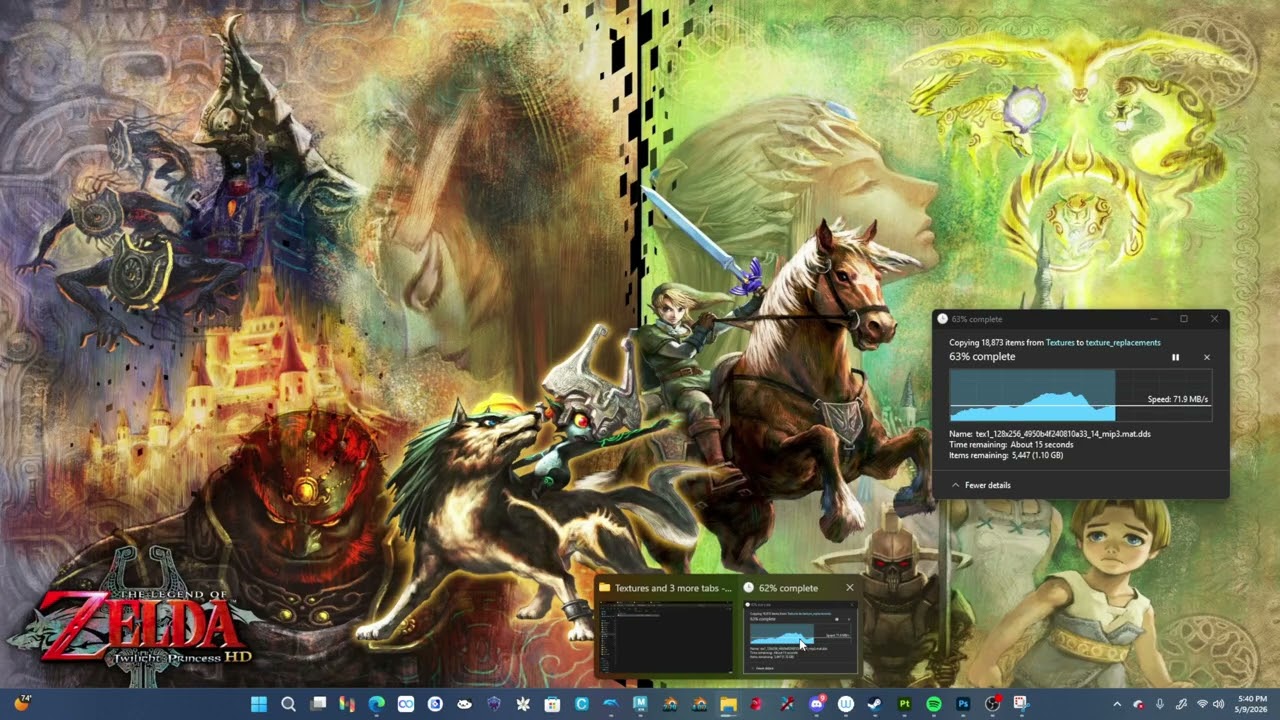 Dusk Texture Pack install - Twilight Princess PC Port