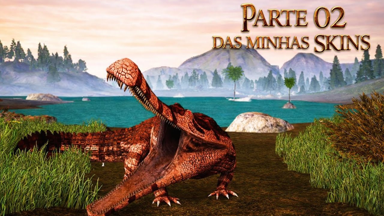 PARTE 02 ~ MINHAS SKINS (CONTA SECUNDÁRIA) | The Cursed Isle 🦕