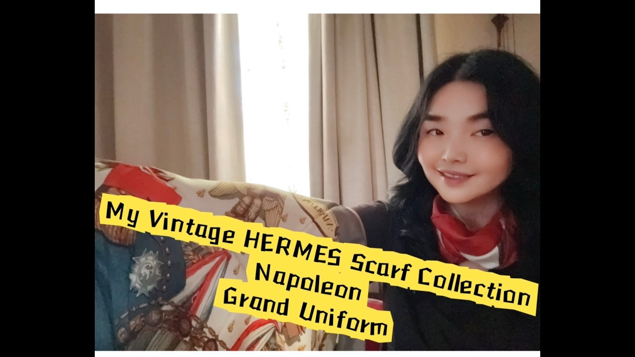 Vintage Hermes Scarf featuring Nepoleon BridgedeGala #hermesaddict #vintagefashion #silkscarfstyles