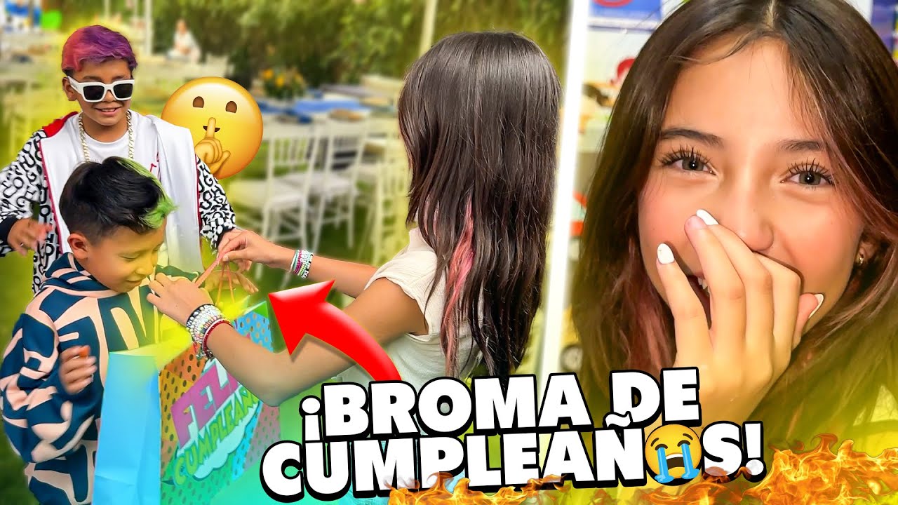 BROMA A PICULINCITO!!! *sale mal