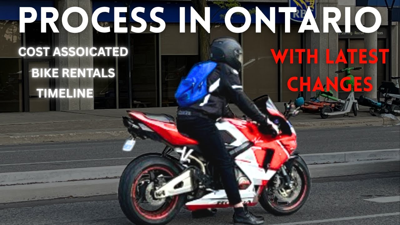 Complete Guide to Getting Your Motorcycle License in Ontario(M1 M2 M) with cost