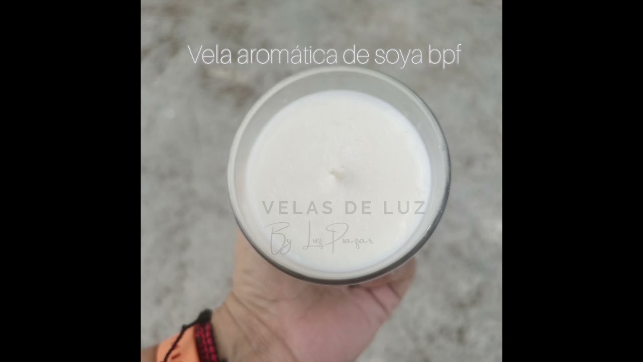 Vela de soya SUPER AROMÁTICA Diy fácil con textura perfecta 👌🏽