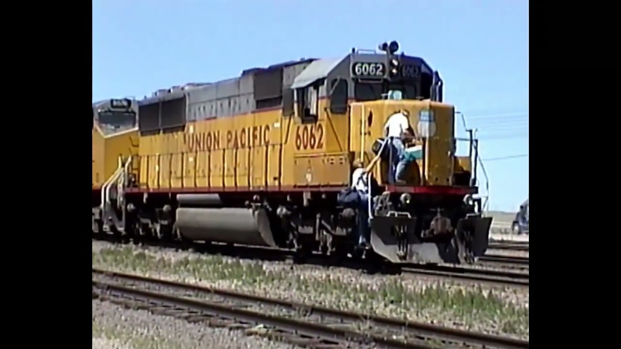 Throwback UP Action: Railfanning Around Cheyenne on June 7, 2000