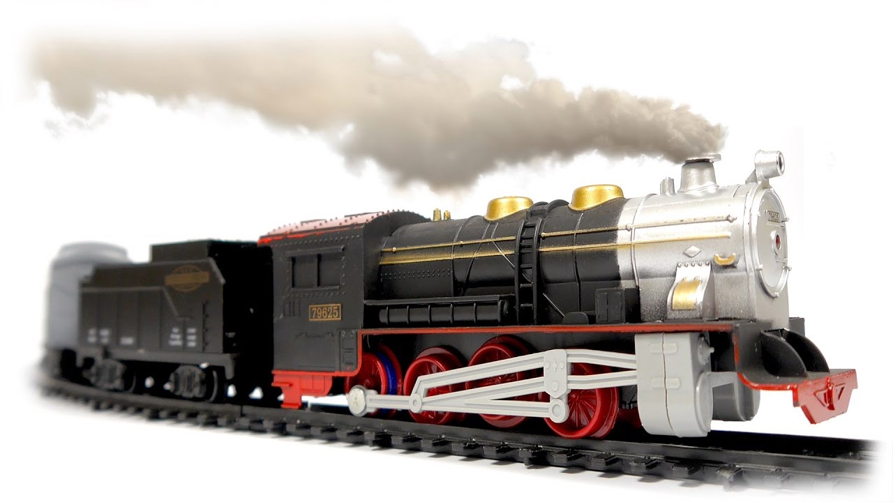 Railway Express Freight Steam Train