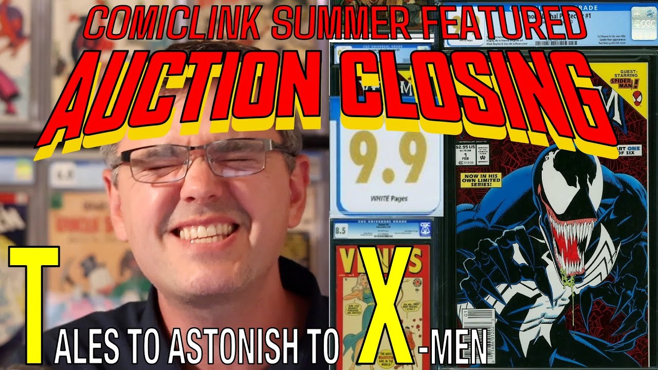 Half-Million $ Comic Auction Closing Part 6: (Tales to Astonish to X-Men)