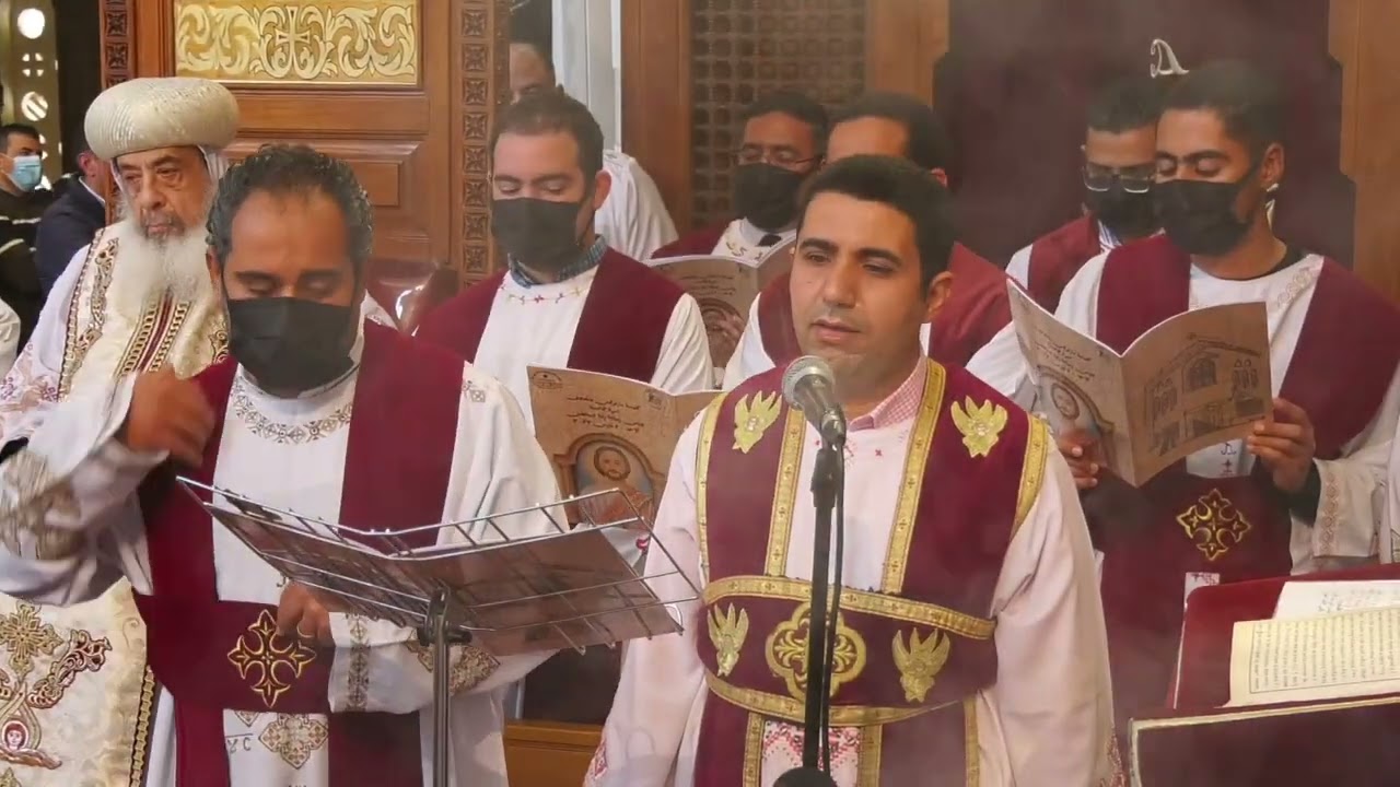 المزمور الملخص السنوى لخورس شمامسة ك.مارمرقس المعادى وذلك قداس الأحد الثالث من الصوم المقدس20-3-2022