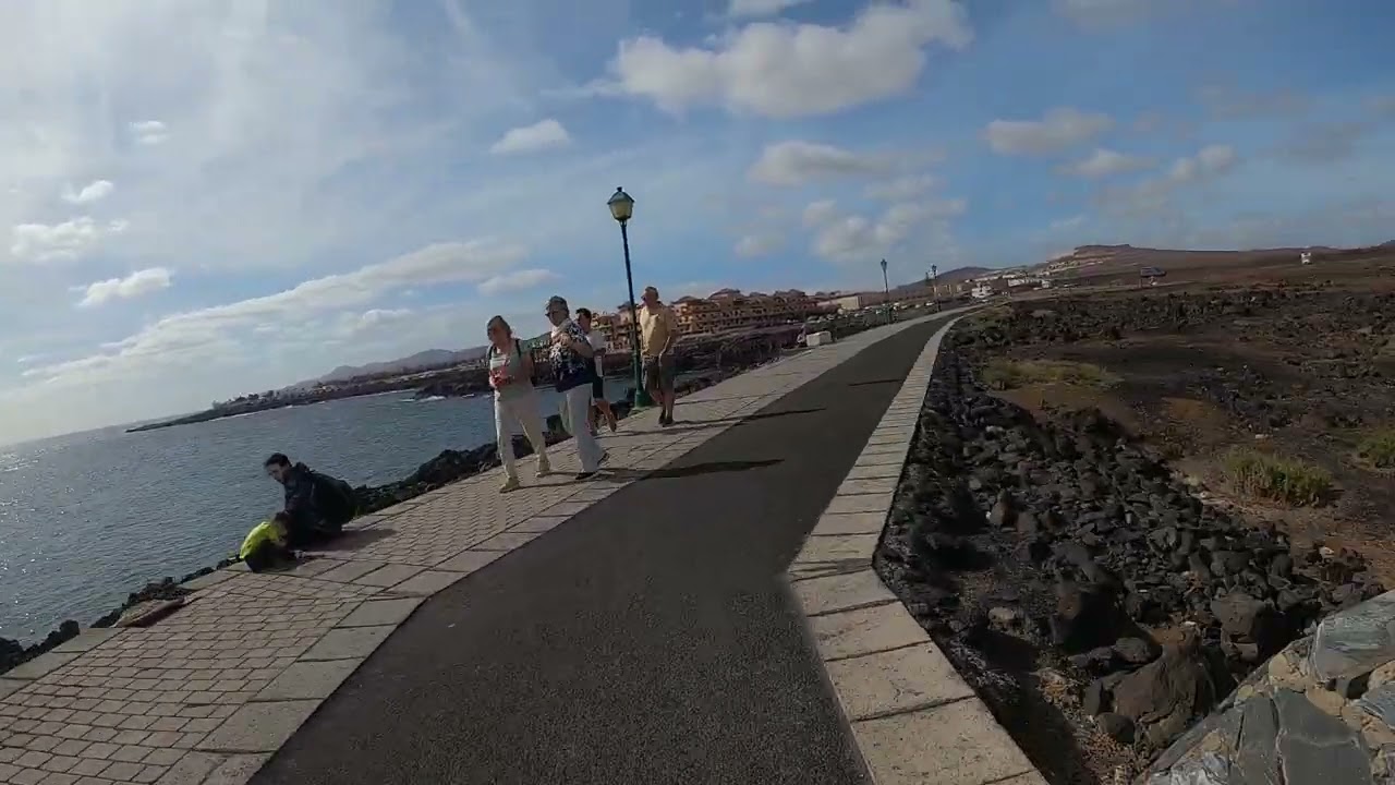 Costa de Antigua to Caleta de Fuste coast walk/ride. 21 jan 2026