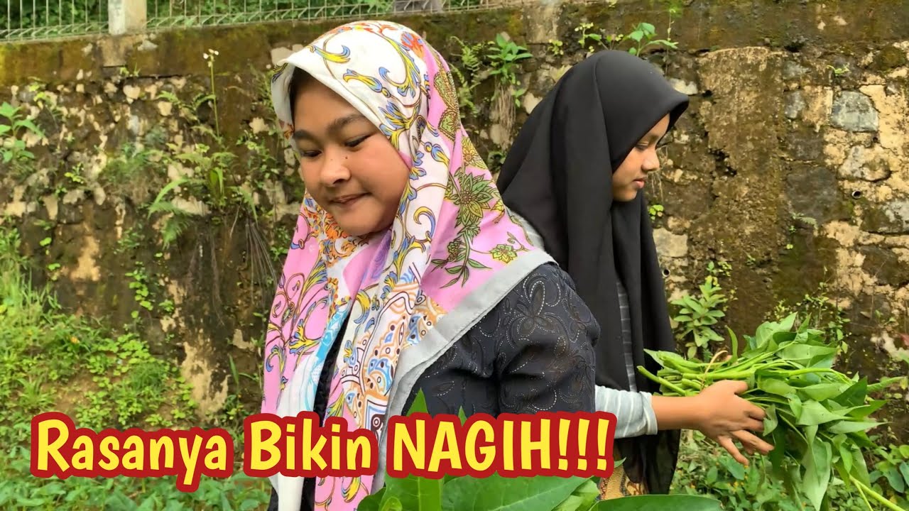 Gadis Desa Mirip Keturunan India dan Tionghoa Pandai Membuat Rujak Kangkung, Rasanya Bikin Nagih!