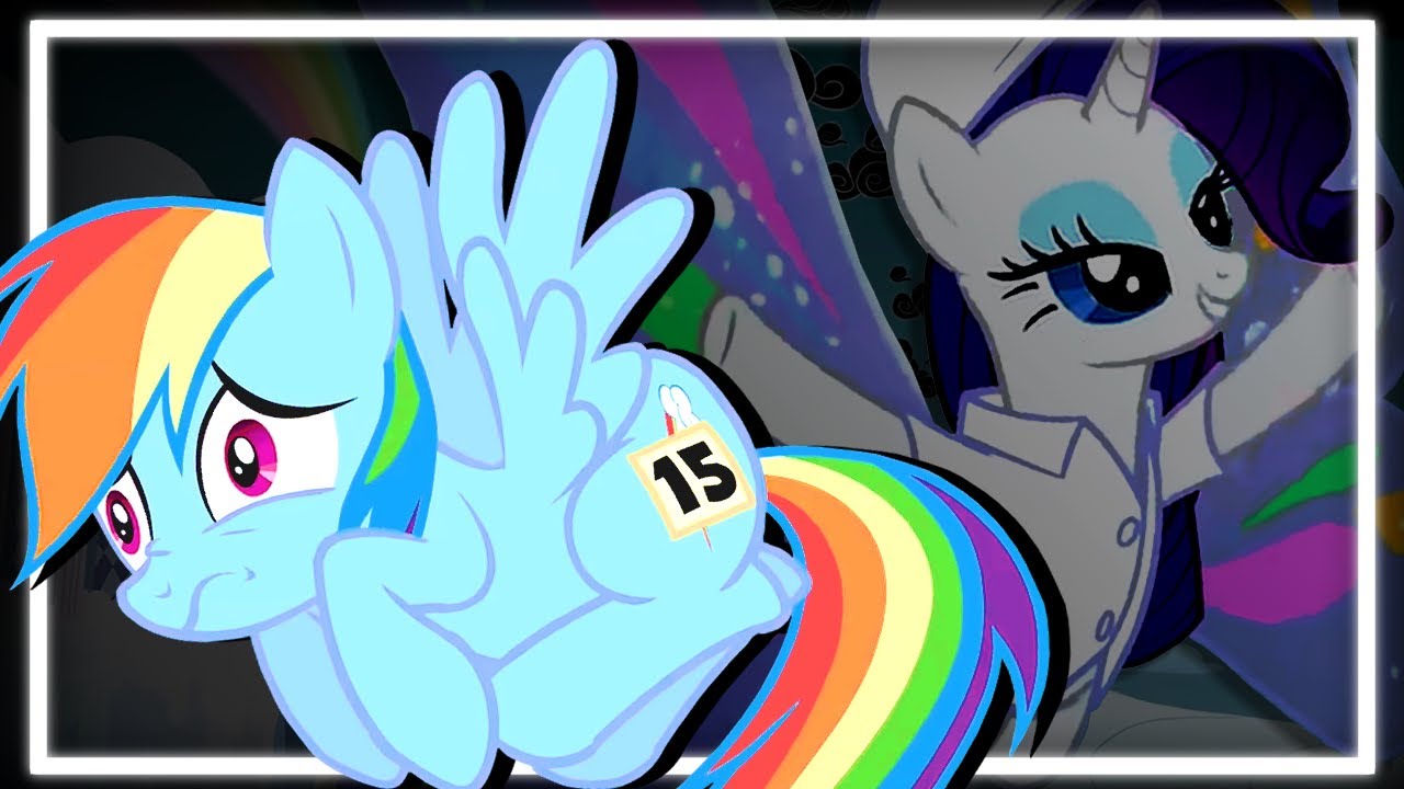 Rainbow Dash entra en PÁNICO, mientras Rarity ENLOQUECE a todos - 