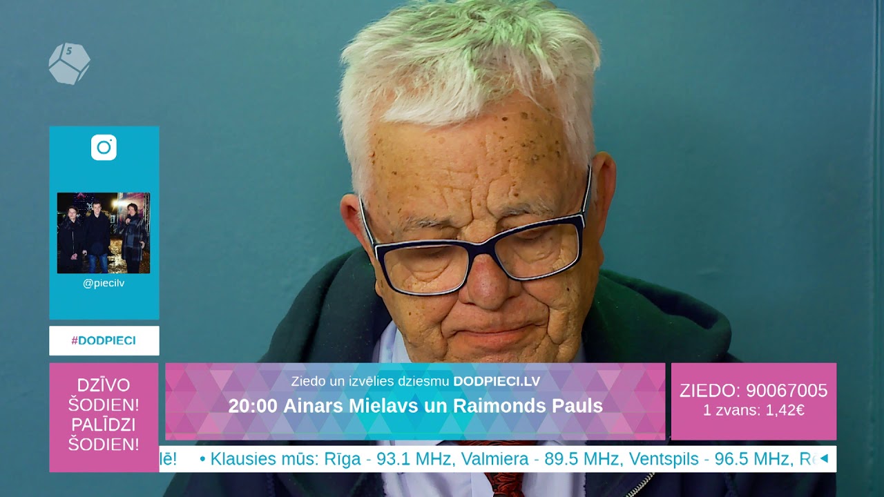 R.Pauls un A.Mielavs - Tāpēc jau, ka nevar zināt kāpēc | Dod Pieci 2016
