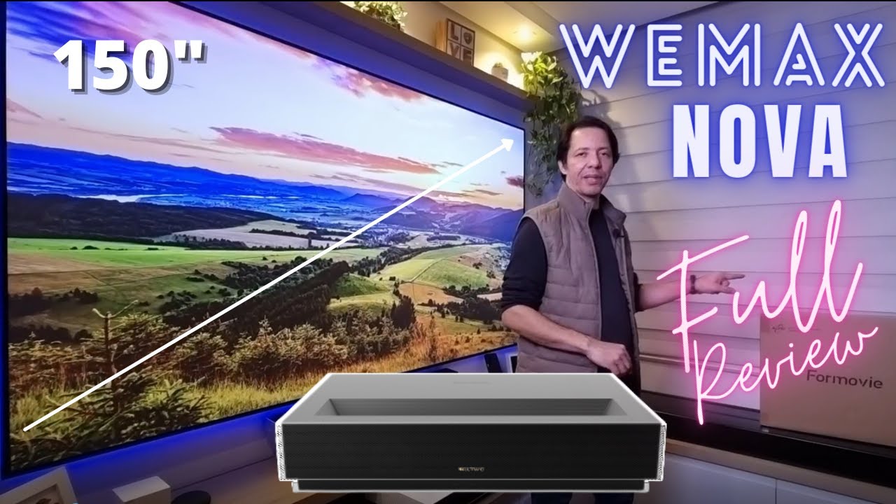 WEMAX NOVA ust laser 4K- Conheça tudo sobe ele -  1º review  do Brasil