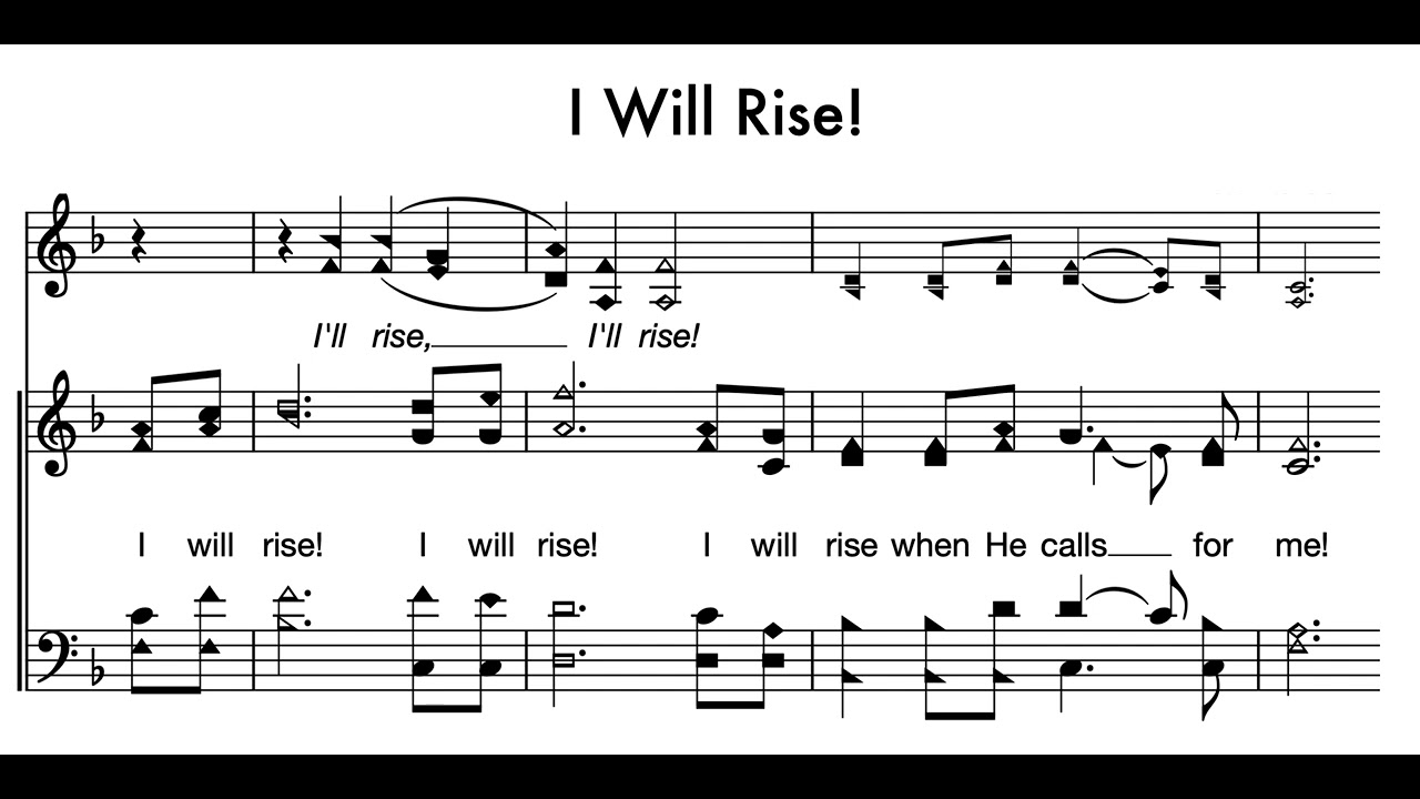 I Will Rise!