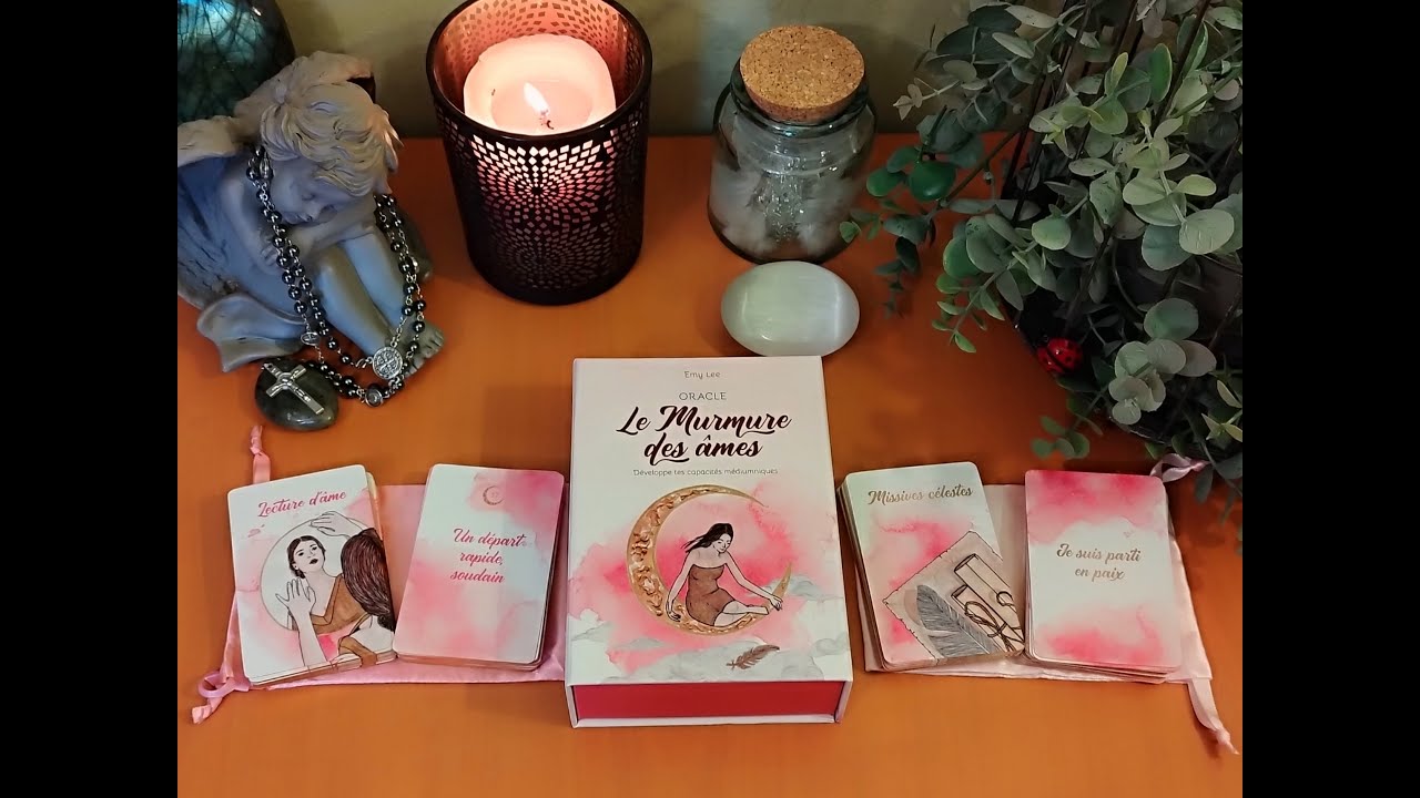⚪🤍💫Oracle Le Murmure des Âmes d'Emy Lee (Présentation)