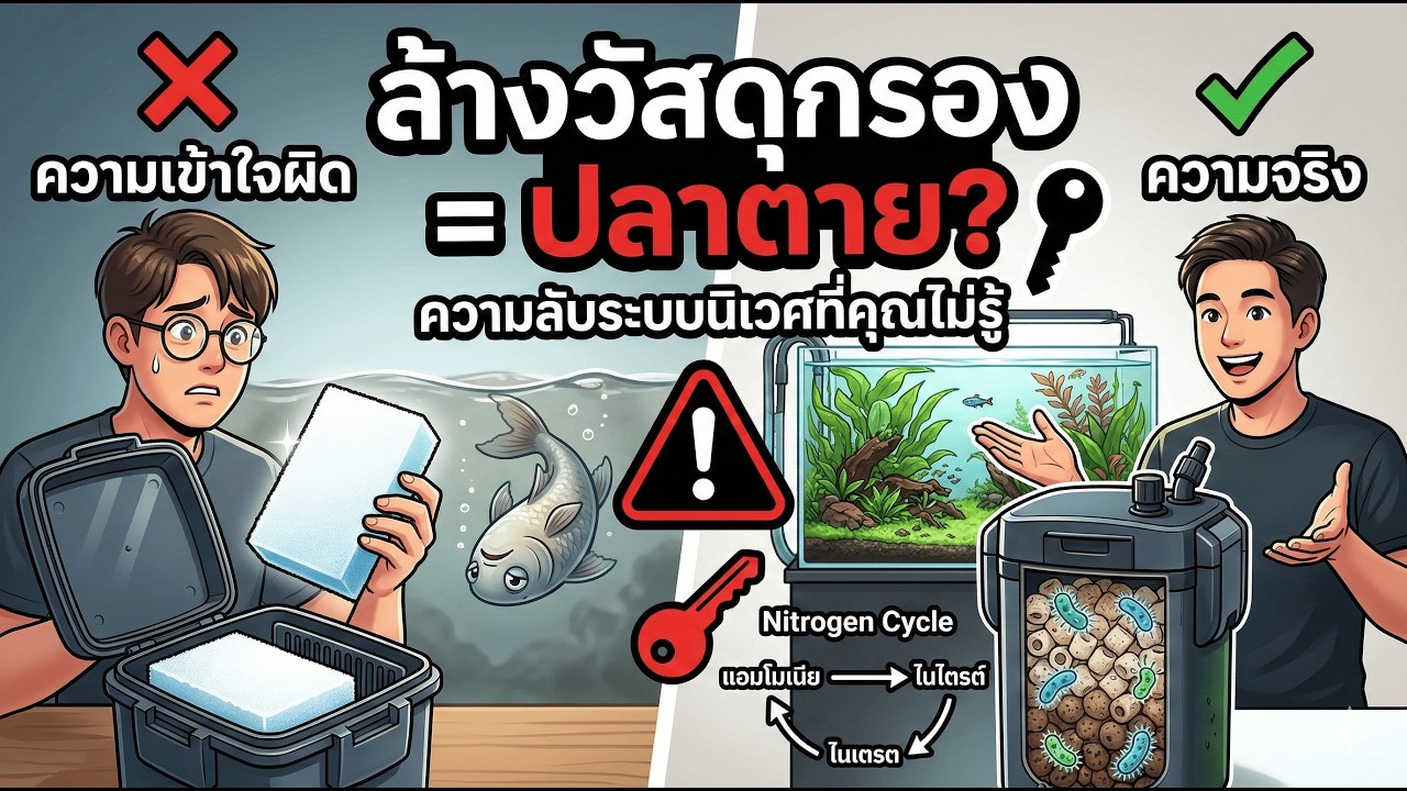 อย่าใส่ปลาวันแรกที่ตั้งตู้ ep3 