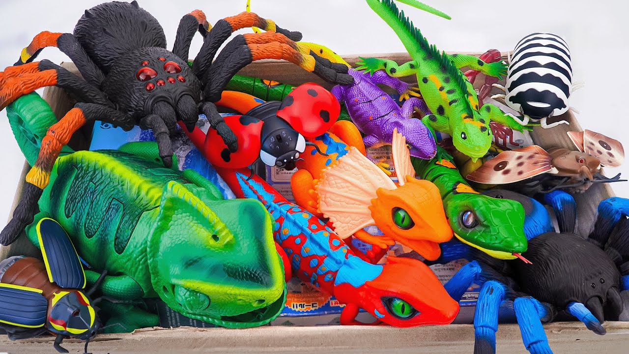 ZURU ROBO ALIVE COLLECTION | UNBOXING Robot Chameleon, New Robo Alive Giant Snake creepers