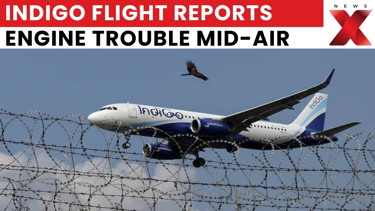 Emergency Declared At Delhi IGI Airport After Indigo Flight Reports Engine Trouble | Latest News