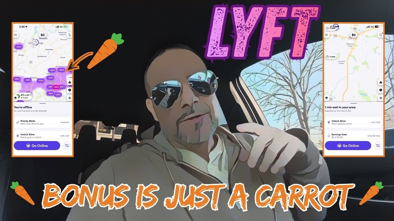 Are Lyft's Bonus Zones Just Bait? And What Their 70% Earnings Commitment Really Means