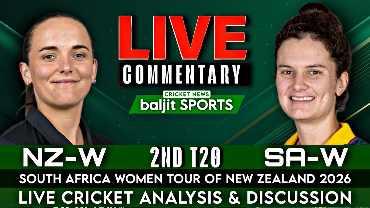 🔴 2nd T20 | South Africa Women vs New Zealand Women | Sa-w vs Nz-w Live | Score Commentary