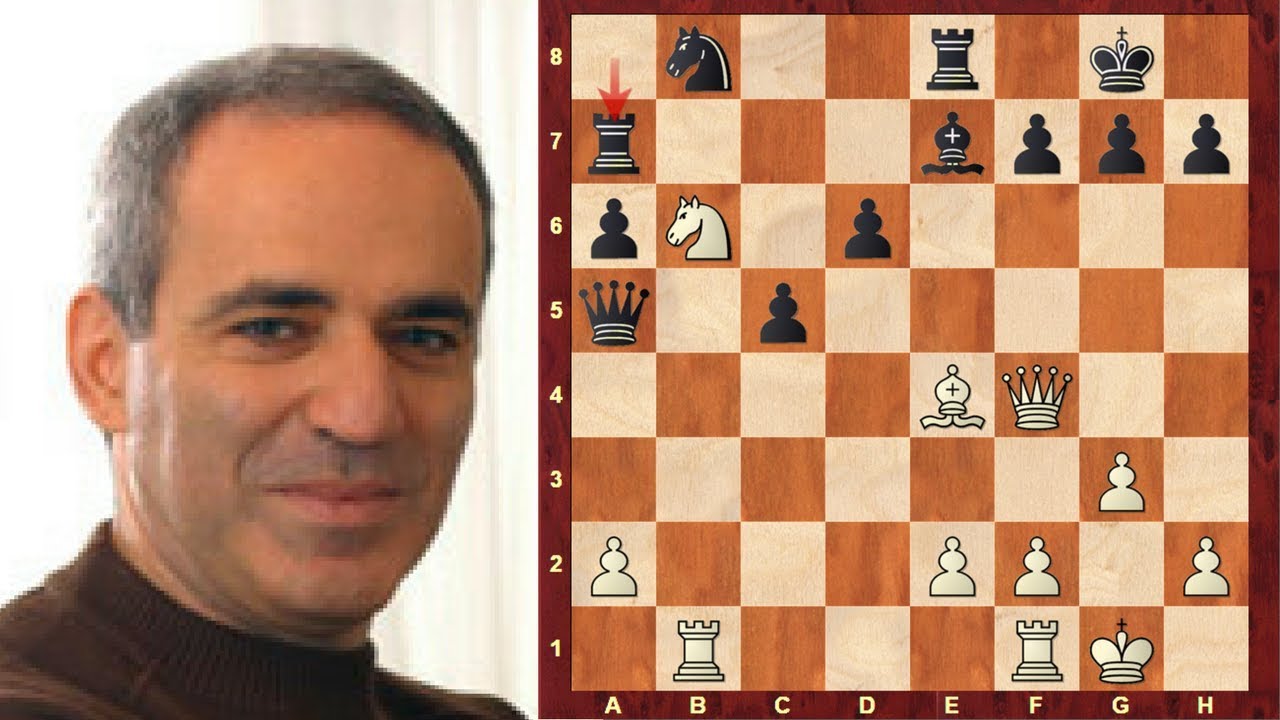 Garry Kasparov vs Gert Ligterink : Malta Chess Olympiad 1980 : Queen's Indian Defense