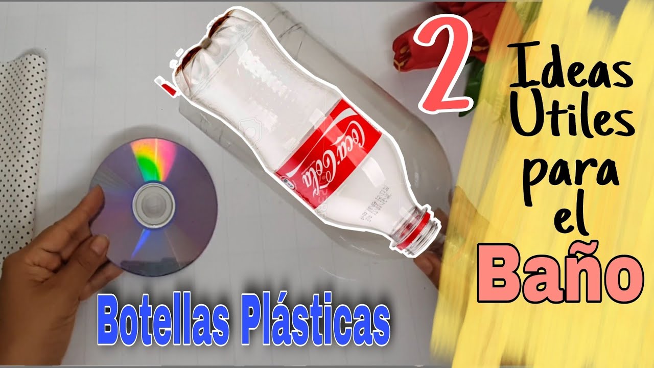 2 Ideas para Organizar el BAÑO Reutilizando Botellas Plásticas| Garrafa Pet