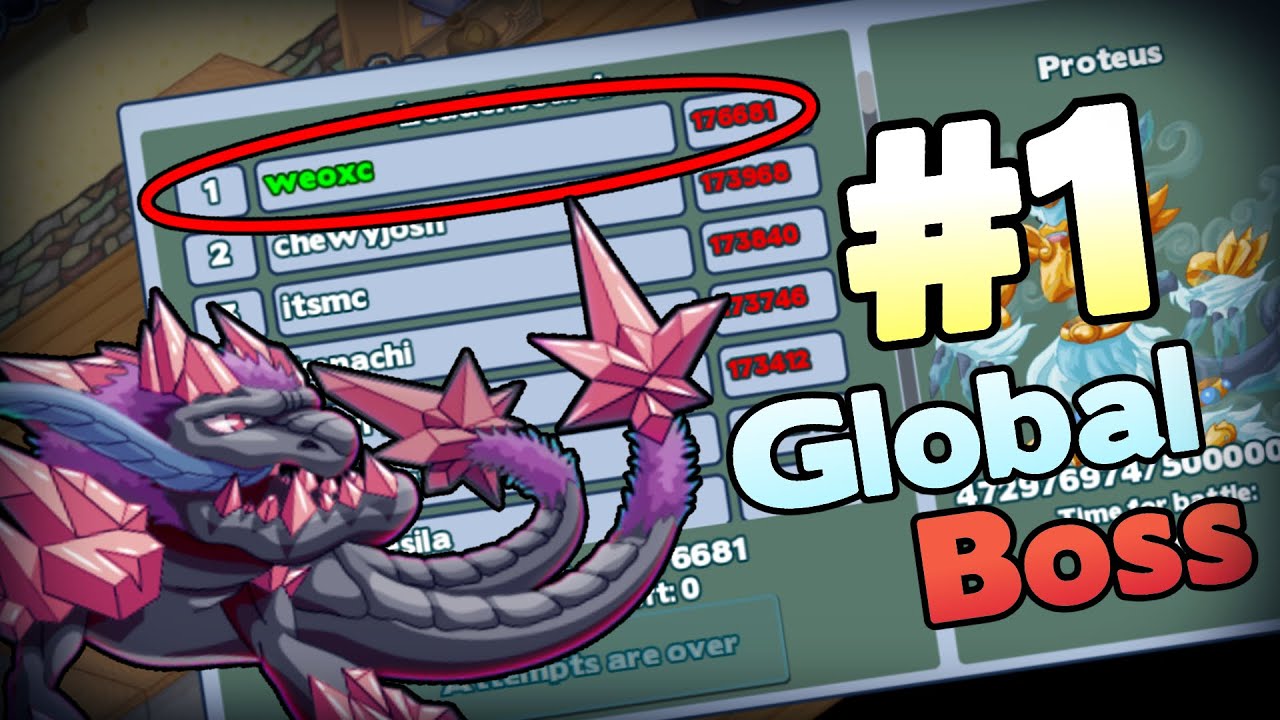How I got #1 on Global Boss | Miscrits Reborn