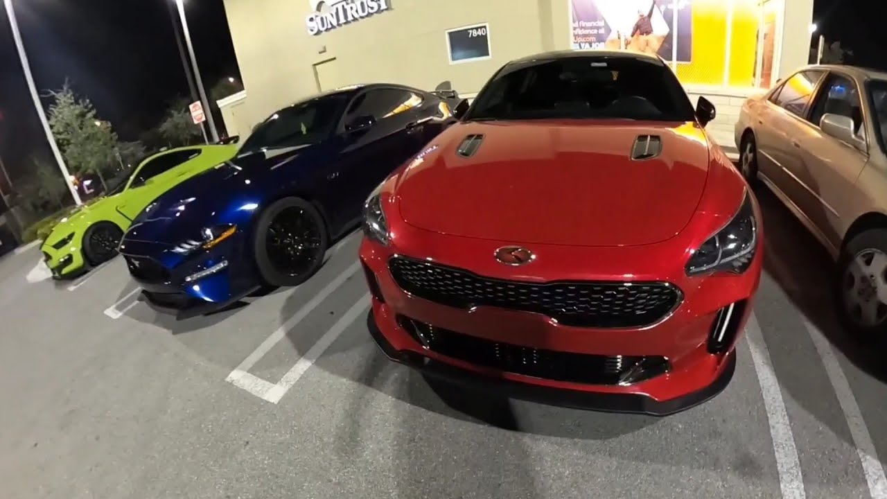Kia Stinger GT FBO vs C7 Z06 Bolt-ons / Shelby GT350