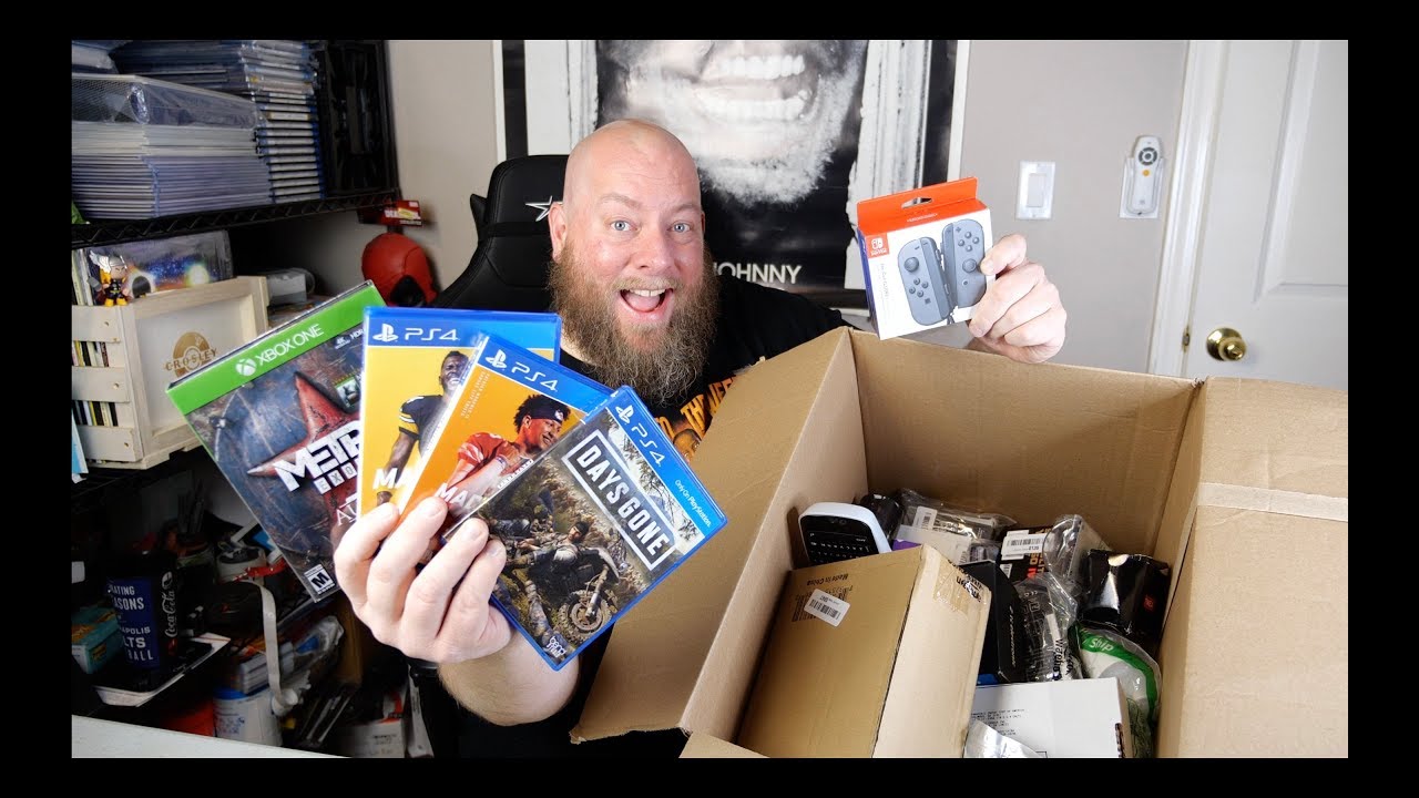 I bought a $1,783 Amazon Customer Returns ELECTRONICS Mystery Box Pallet + PS4 Video Games & TECH