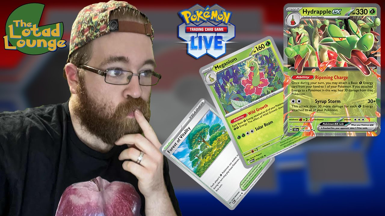 Неделя релизов Mega Evolution | PTCGL: Hydrapple ex получил мега-улучшения! | Сборка колоды Hydra...