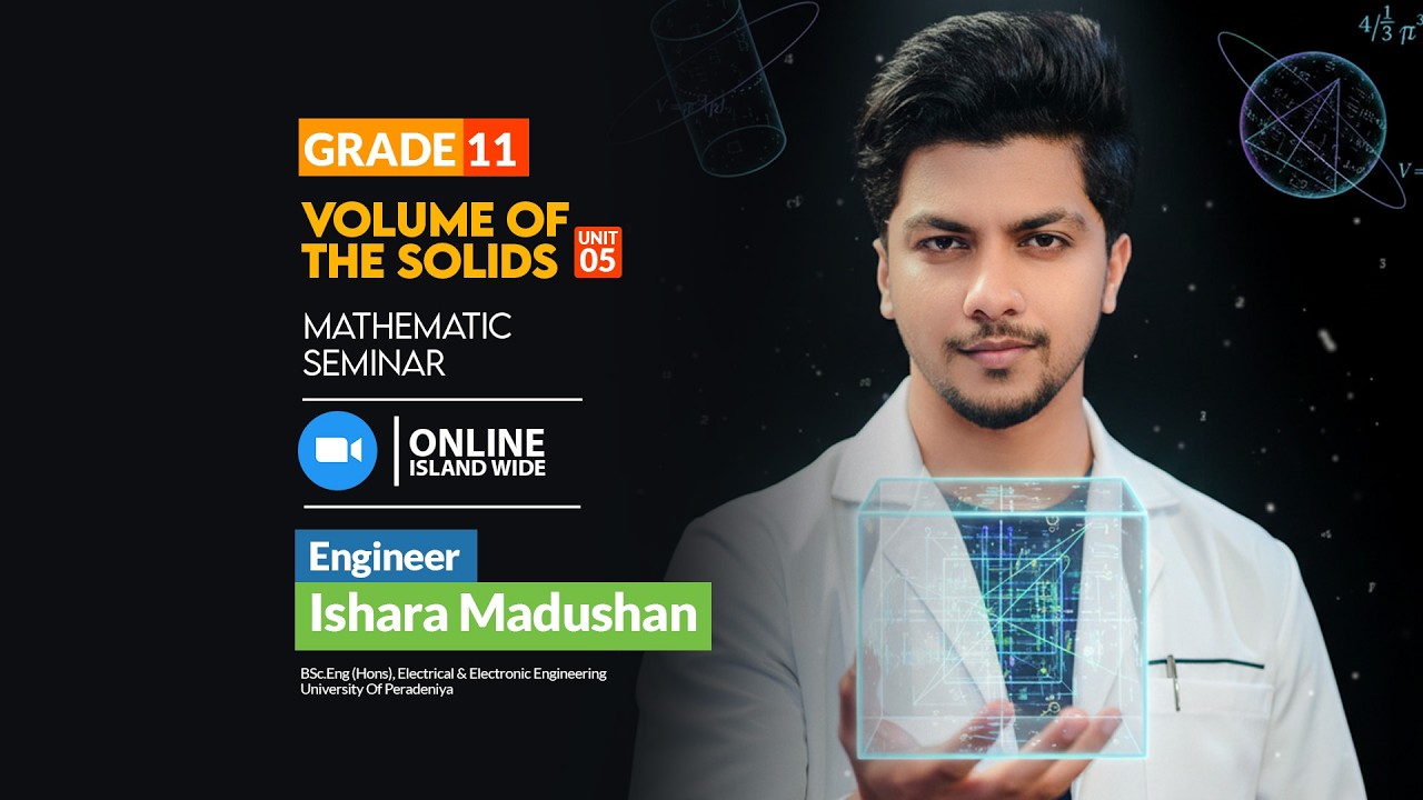 Grade 11 | Unit 05 | Volume of the Solids | Day 01 | 2026 3 1