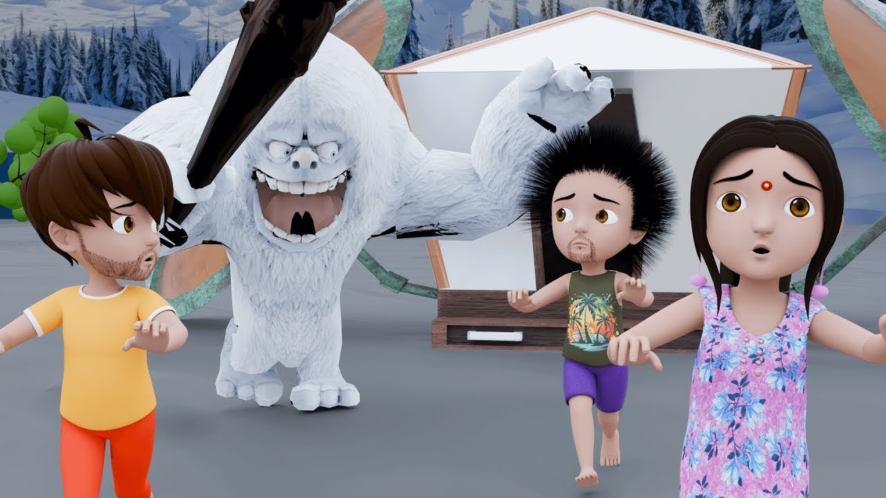 KADDU PADDU ( Snow Monster ) | pagal beta | desi comedy video | cs bisht vines | joke of