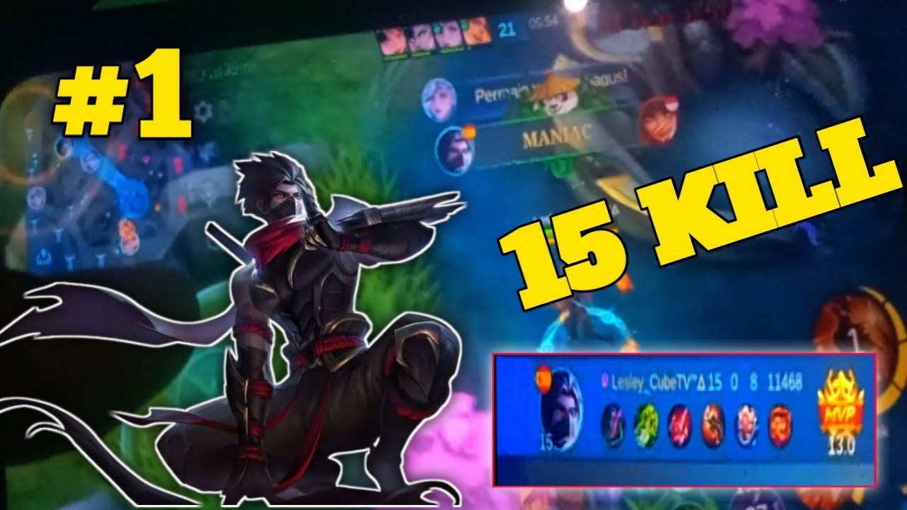 HANDCAM, HAYABUSA KILLS SOLO PUBLIC, AFTER A LONG TIME NOT PLAYING MOBILE LEGENDS
