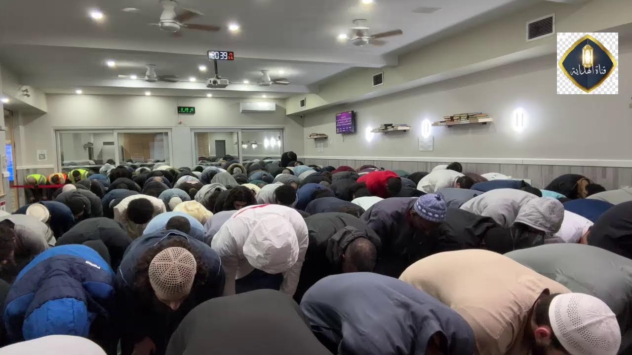 صلاة العشاء الاولى مركز الأندلس الإسلامي مونتريال كندا 1447ه -2026 م الليلة السابعة والعشرون