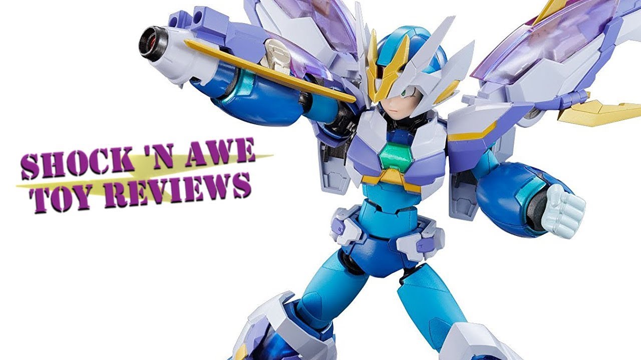 Обзор фигурки Bandai Japan Chogokin Mega Man X (Giga Armor) - SHOCK 'N AWE TOY REVIEWS