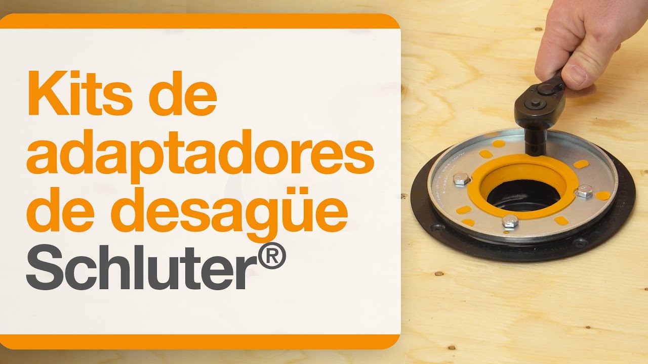 Kits de adaptadores de desagüe Schluter®