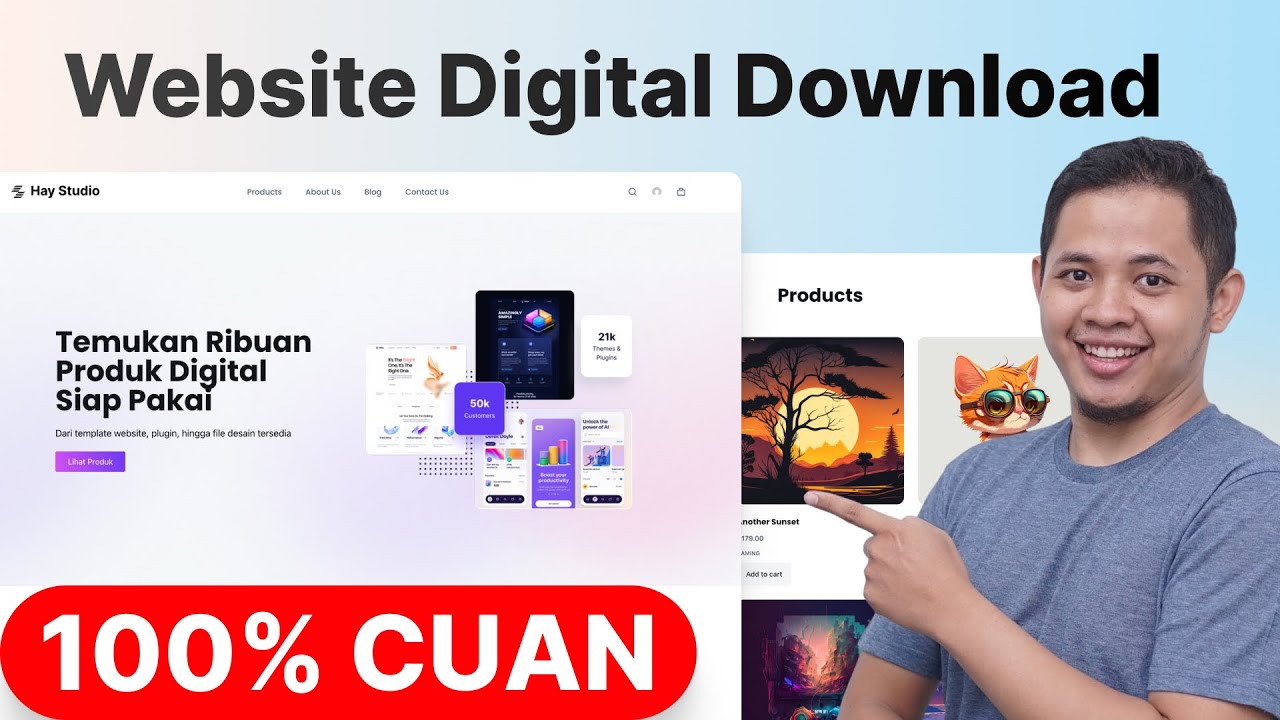 Cara Bikin Website DIGITAL DOWNLOAD dengan WordPress