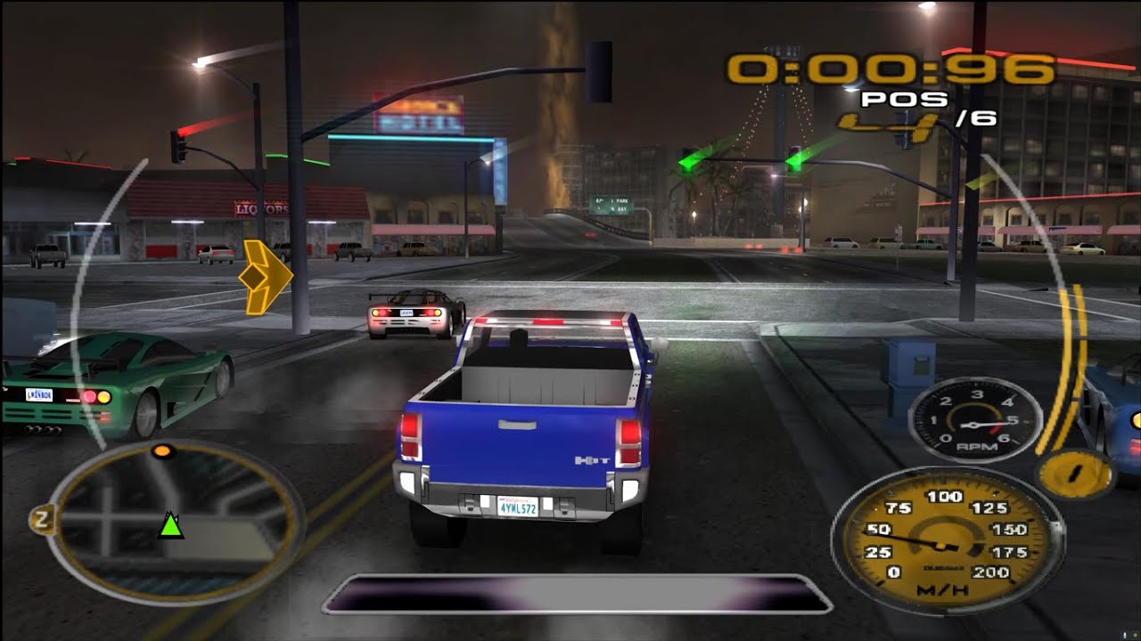 MIDNIGHT CLUB 3 GAMEPLAY 4K [PCSX2 1.6.0] HUMMER H3T X MCLAREN F1 LM