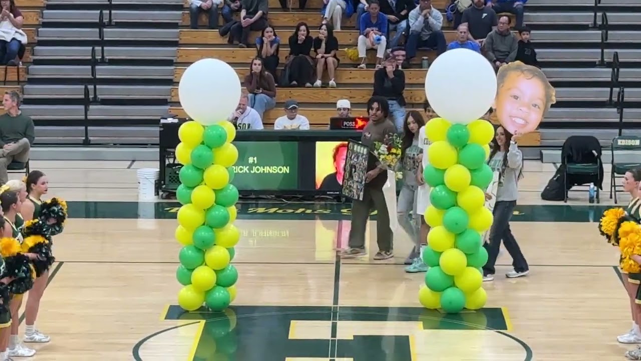 Edison Basketball - Derick Johnson Senior Night 2026