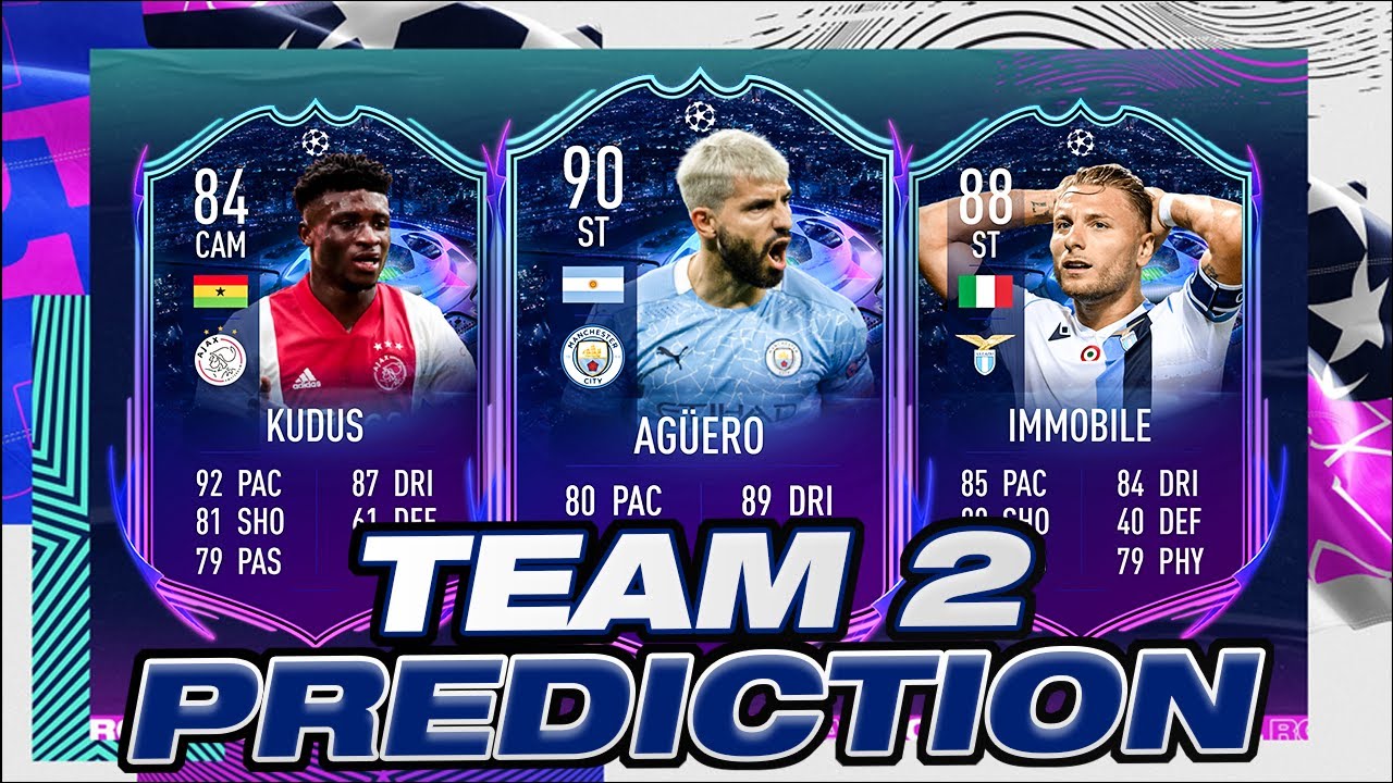UCL RTTF TEAM 2 PREDICTION! FIFA 21