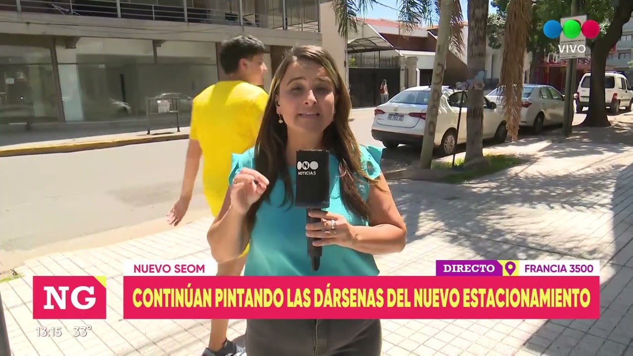 Estacionamiento medido en Santa Fe: continúan pintando las dársenas para el nuevo SEOM